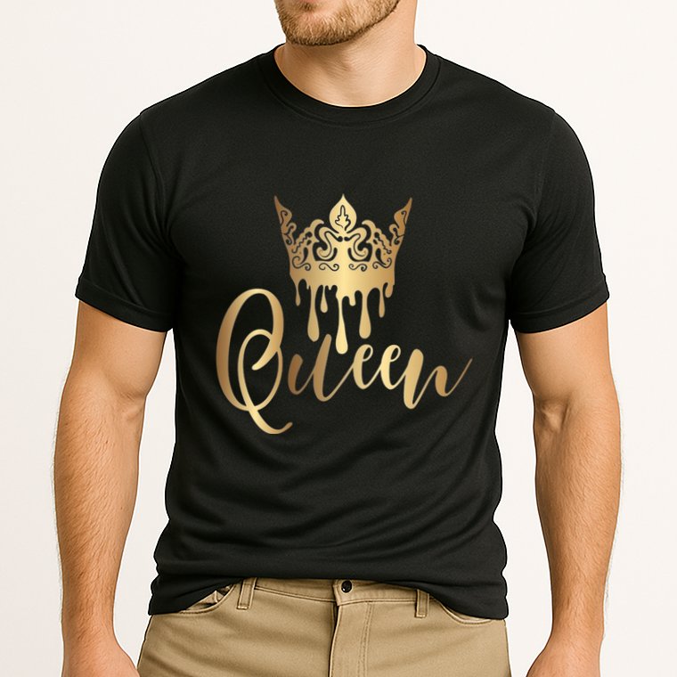 Cool Queen With Crown Performance Shirt