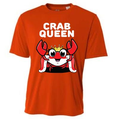 Crab Queen | Womens Crab Cooling Performance Crew T-Shirt