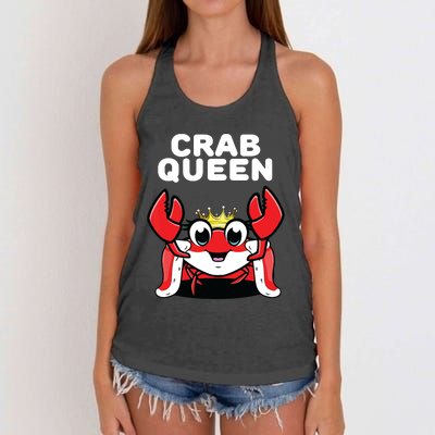 Crab Queen | Womens Crab Women's Knotted Racerback Tank