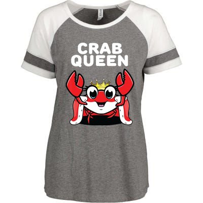 Crab Queen | Womens Crab Enza Ladies Jersey Colorblock Tee