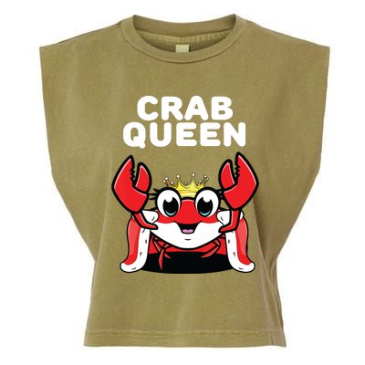 Crab Queen | Womens Crab Garment-Dyed Women's Muscle Tee