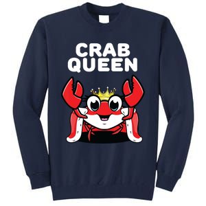 Crab Queen | Womens Crab Tall Sweatshirt