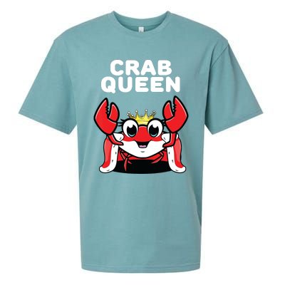 Crab Queen | Womens Crab Sueded Cloud Jersey T-Shirt