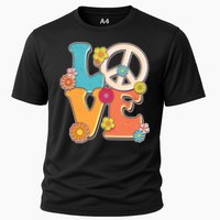 Cute Retro 1960s Flower Power Love Peace Performance Shirt