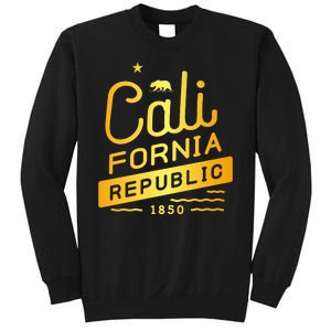 California Republic 1850 Gold Logo Sweatshirt