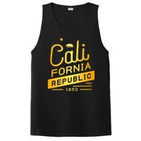 California Republic 1850 Gold Logo PosiCharge Competitor Tank