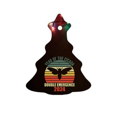 Cicada Retro 2024 Cicada Ceramic Tree Ornament