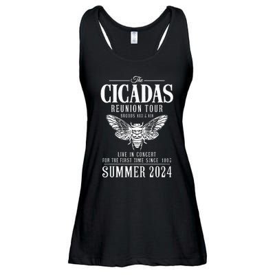 Cicada Reunion 2024 Brood Xiii Xix Summer 2024 Ladies Essential Flowy Tank