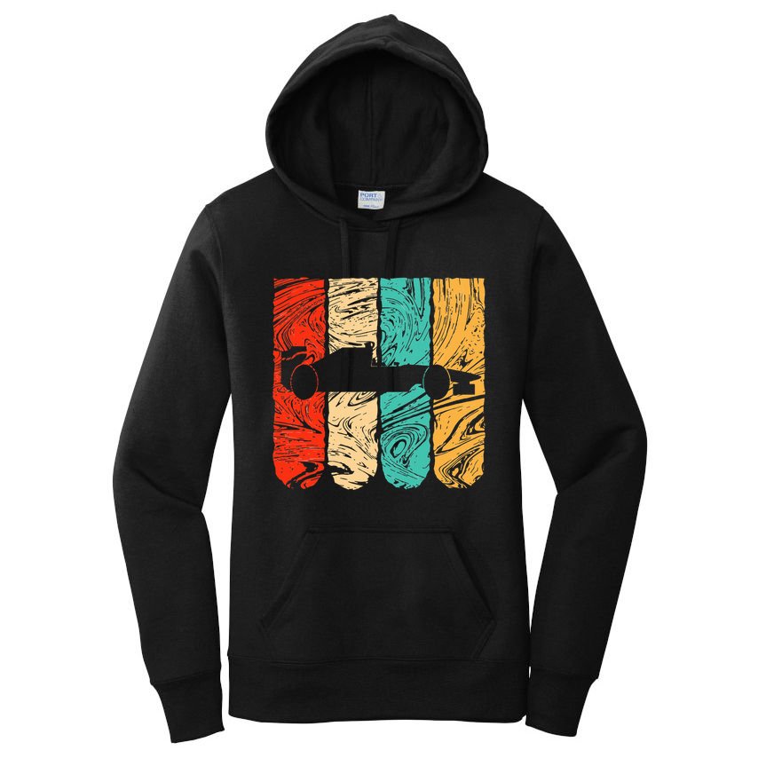 Classic Retro 70s Formula Motor Sport Racing Fan Women's Pullover Hoodie