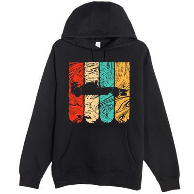 Classic Retro 70s Formula Motor Sport Racing Fan Premium Pullover Hoodie
