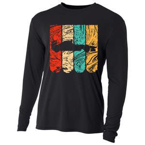 Classic Retro 70s Formula Motor Sport Racing Fan Cooling Performance Long Sleeve Crew