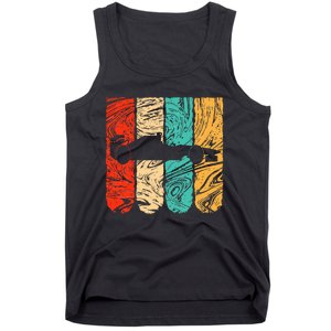 Classic Retro 70s Formula Motor Sport Racing Fan Tank Top