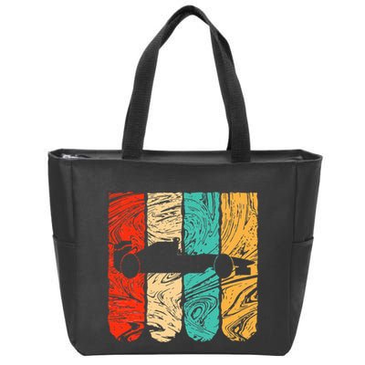 Classic Retro 70s Formula Motor Sport Racing Fan Zip Tote Bag