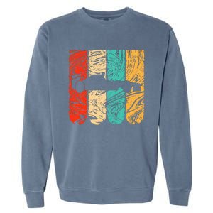 Classic Retro 70s Formula Motor Sport Racing Fan Garment-Dyed Sweatshirt