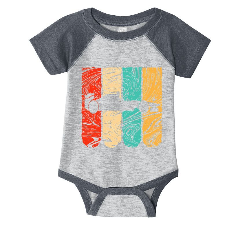 Classic Retro 70s Formula Motor Sport Racing Fan Infant Baby Jersey Bodysuit