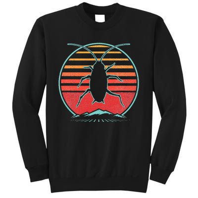 Cockroach Retro 80s Style Pest Control Exterminator Gift Sweatshirt