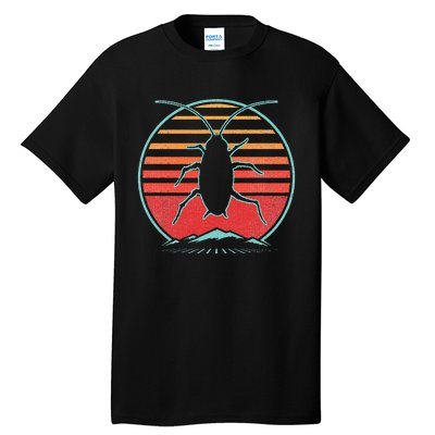 Cockroach Retro 80s Style Pest Control Exterminator Gift Tall T-Shirt