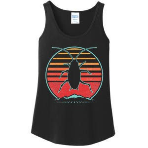 Cockroach Retro 80s Style Pest Control Exterminator Gift Ladies Essential Tank