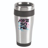 Cool Retro 80's Eighties Pattern Awesome 16oz Travel Tumbler