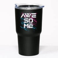 Cool Retro 80's Eighties Pattern Awesome Tumbler