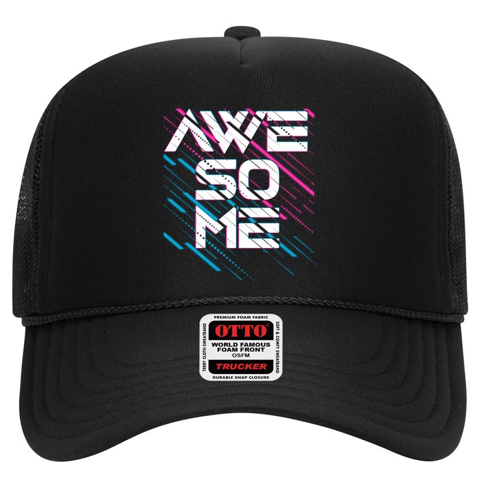 Cool Retro 80's Eighties Pattern Awesome Hat