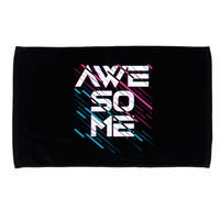 Cool Retro 80's Eighties Pattern Awesome Microfiber Hand Towel