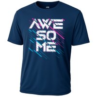 Cool Retro 80's Eighties Pattern Awesome Performance Shirt