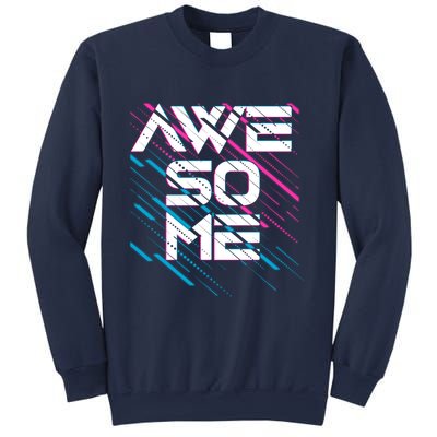 Cool Retro 80's Eighties Pattern Awesome Sweatshirt