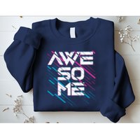 Cool Retro 80's Eighties Pattern Awesome Sweatshirt