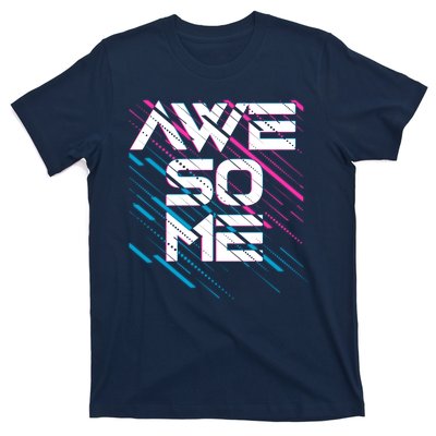 Cool Retro 80's Eighties Pattern Awesome T-Shirt