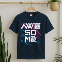 Cool Retro 80's Eighties Pattern Awesome T-Shirt