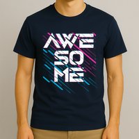 Cool Retro 80's Eighties Pattern Awesome T-Shirt