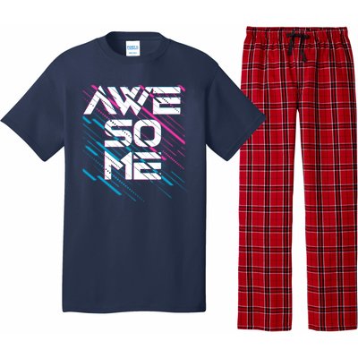 Cool Retro 80's Eighties Pattern Awesome Pajama Set