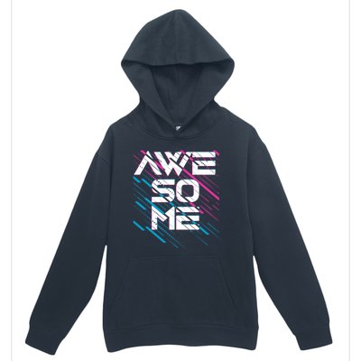 Cool Retro 80's Eighties Pattern Awesome Urban Pullover Hoodie