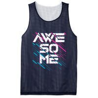 Cool Retro 80's Eighties Pattern Awesome Mesh Reversible Basketball Jersey Tank