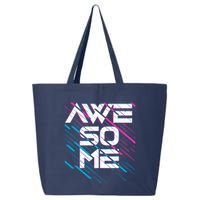 Cool Retro 80's Eighties Pattern Awesome 25L Jumbo Tote