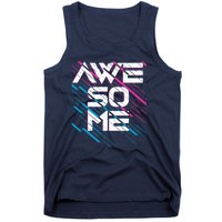 Cool Retro 80's Eighties Pattern Awesome Tank Top