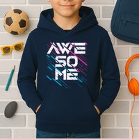 Cool Retro 80's Eighties Pattern Awesome Kids Hoodie