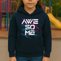Cool Retro 80's Eighties Pattern Awesome Kids Hoodie