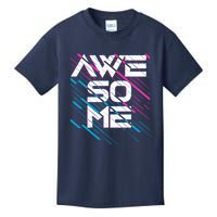Cool Retro 80's Eighties Pattern Awesome Kids T-Shirt