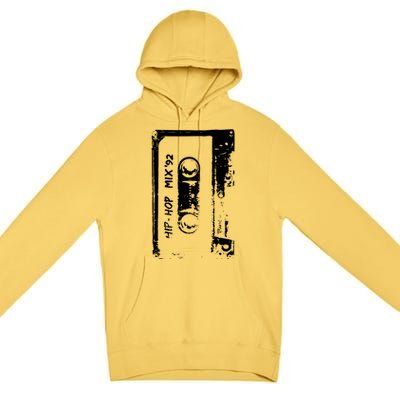 Cassette Retro 90s Style Premium Pullover Hoodie