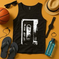 Cassette Retro 90s Style Tank Top