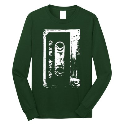 Cassette Retro 90s Style Long Sleeve Shirt