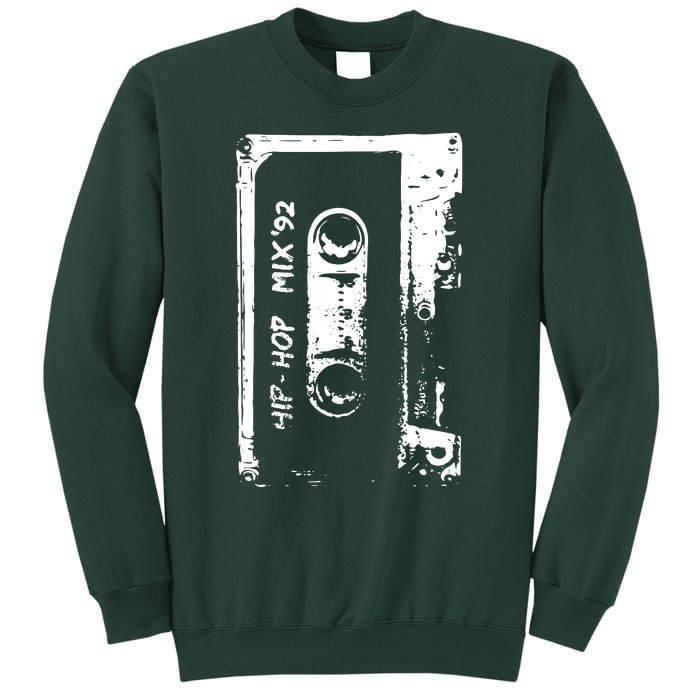 Cassette Retro 90s Style Tall Sweatshirt