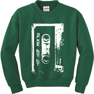 Cassette Retro 90s Style Kids Sweatshirt