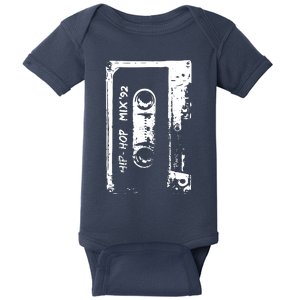 Cassette Retro 90s Style Baby Bodysuit