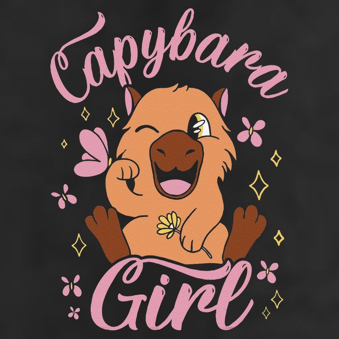 Capybara  Rodent Animals Capybaras Funny Capybara  Garment-Dyed Fleece Hoodie