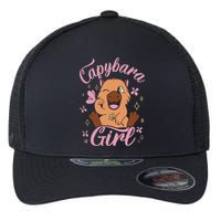 Capybara  Rodent Animals Capybaras Funny Capybara  Flexfit Unipanel Trucker Cap