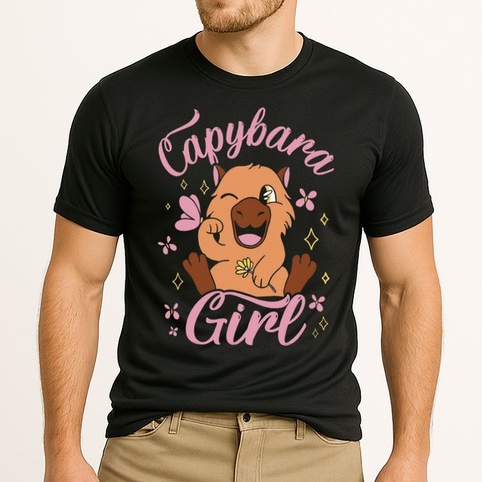 Capybara  Rodent Animals Capybaras Funny Capybara  Performance Shirt