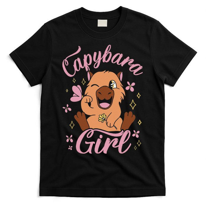 Capybara  Rodent Animals Capybaras Funny Capybara  T-Shirt
